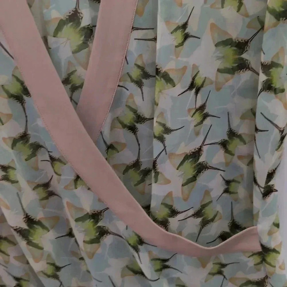 Cabi Butterfly Print Faux Wrap - Picture 5 of 7